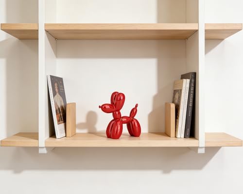 4 Inch Glossy Red Balloon Dog Sculpture - Image 5