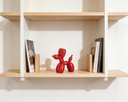 4 Inch Glossy Red Balloon Dog Sculpture - Image 5