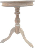 Gilda Side Table in Natural Driftwood by Carolina+Classic