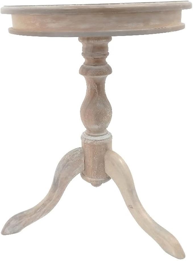 Gilda Side Table in Natural Driftwood by Carolina+Classic