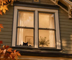 Home Decor Peeking Black Cat Signs Window Decorations - Image 3