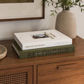 Beautiful Decorative Books Set of 2 - Boxes for Coffee Table & Mantel Decor by ZICOTO