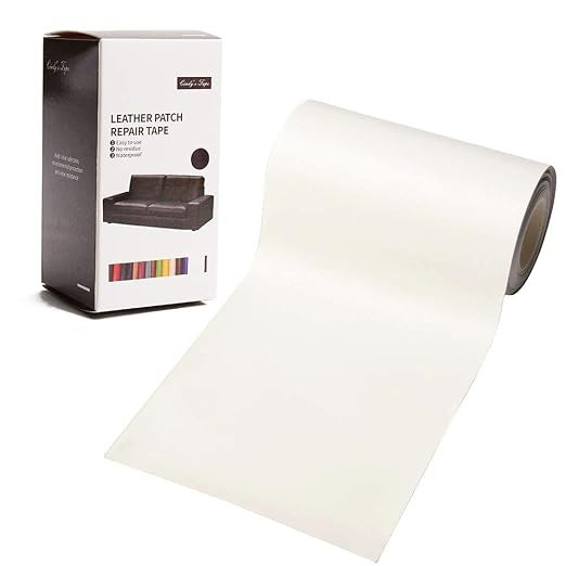 Cindy's Tape Leather Repair Patch Kit Cream White 4 x 60 inch Self Adhesive Tape by Cindy%27s+Tape