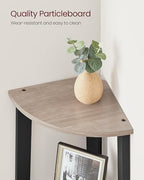 VASAGLE 4-Tier Corner Shelf Stand, Modern Ladder Shelf - Image 6