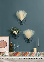 Pretty Jolly Boho Pampas Wall Decor Black Metal Wall-Mounted Art - Image 4