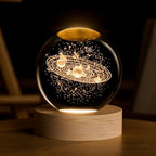3D Solar System Crystal Ball 2.4in Universe Gifts for Space Lovers - Image 3