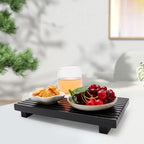 Wooden Display Risers Table Stand for Bathroom Tray Kitchen Counter Decor - Image 5