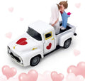 Engagement Gifts for Couples, Bride and Groom Metal Wedding Truck Decor by YIPRONS