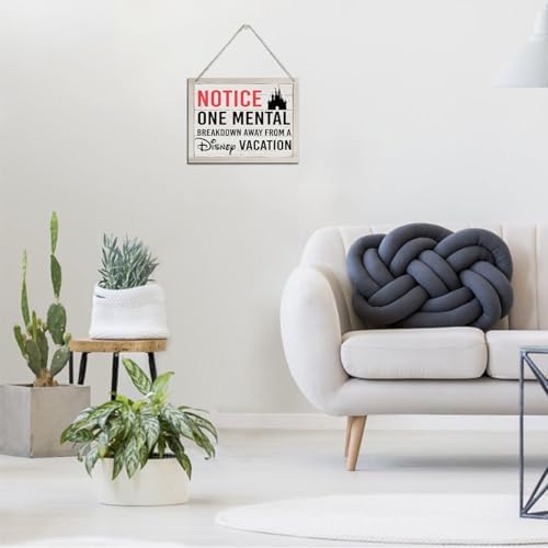 Funny Notice Sign, Farmhouse Home Wall Decoration Sign, Rustic Hanging Wood Plaque Sign, Decorative Wooden Wall Sign, Disney Decor, Wall Decor Art, Farmhouse Wood Sign - Image 5