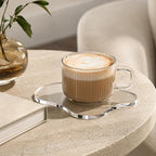 Acrylic Coaster Decorative Plates, Irregular Bar Drink Coaster, Clear Cloud Shape Coffee Cup Coaster, Perfect for Tabletop Protection and Accessories Display.(Clear) - Image 6