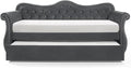 Modern Luxury Upholstery Crystal Tufted Trundle by MatrixFurnitureGroup