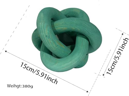 Wood Knot Decor -Coffee Table Decor,Green Decor Shelf Decor - Image 5