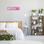 Retro Pink Tin Metal Sign - 'BITCH BLVD' - Bold Statement Decor for Home, Bar, or Dorm - 16x4 Inches - Unique Gift Idea for Friends(B71) - Image 5