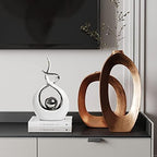 Norrclp Home Decor Modern Abstract Art Ceramic Statue Table Decorations - Image 3