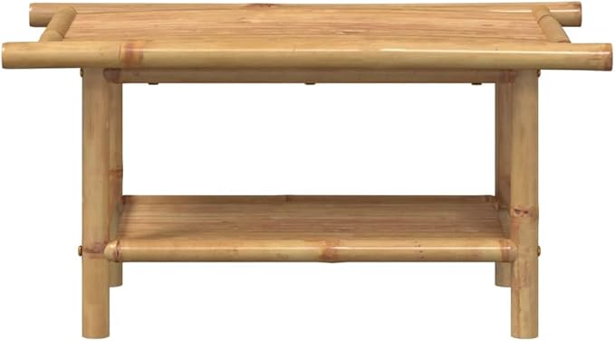 Modern Bamboo Coffee Table - Image 4