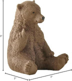 Brown Bear Middle Finger Figurine, Hilarious Funny Resin Bear Statue - Image 3