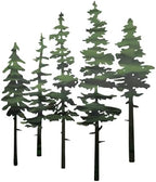 ESTART Metal Pine Tree Wall Art, Metal Tree Wall Decor by ESTART
