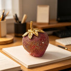 Colorful Fruit Figurine Resin Strawberry Statue Home Kitchen Decor - Image 3