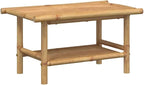 Natural Bamboo Coffee Table - Image 6