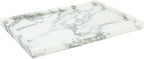 Real Luxurious Natural Marble Vanity Tray Genuine Marble Storage Tray by DUANYAN