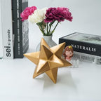 DreamsEden Golden Star Sculpture, Resin Decorative Ornaments Modern Home Decor Accent - Image 5