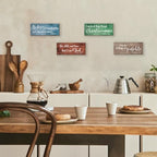 4 Pieces Bible Verses Wall Decor Rustic Wooden Christian Signs Farmhouse Religious Decor for Home Motivational Prayer Wall Art for Living Room Office Bedroom Bathroom(Rustic,10x4") - Image 3