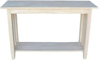 International Concepts Mission Unfinished Sofa Table - Image 3
