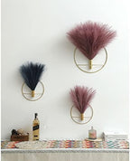 Pretty Jolly Boho Pampas Wall Decor Black Metal Wall-Mounted Art - Image 4