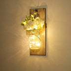 Wall Decor Mason Jar Sconces - Home Decor Hanging Wall Art - Image 2