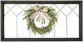 Sintosin Farmhouse Window Frame Wall Decor 19 X 39 Inches, Washed Black by Sintosin