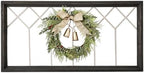 Sintosin Farmhouse Window Frame Wall Decor 19 X 39 Inches, Washed Black by Sintosin