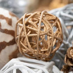 ANDALUCA Decorative Balls Orbs Bag (Silver Pinecone) - Image 6