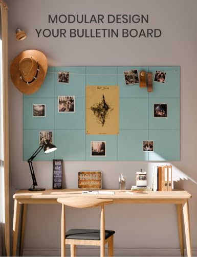 Fluxynara Felt Bulletin Board & Cork Board Alternative 48'' x 36'' - 12 Pack - Image 6