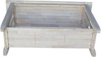 International Concepts Mission Unfinished Sofa Table - Image 5