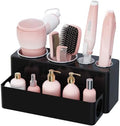 Lifewit Hair Tool Organizer Dryer Holder Countertop with 4 Cups, Black by Lifewit