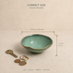 4.7" Small Decorative Bowl, Small Key Bowl, Ceramic Potpourri Bowl - Image 4