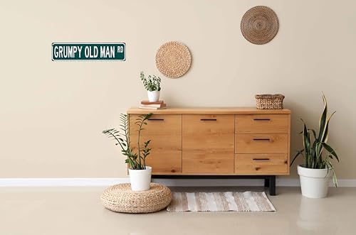 Man Cave Grumpy Old Man Rd Metal Tin Sign 4x16 In Vintage Plaque Decor For Home Restaurant Bar Cafe Garage Decor Unique Gift For Humor Lovers - Image 5