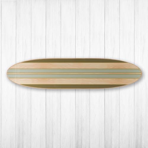 Creative Co-Op Surfboard Style Wood Wall Decor - Image 6