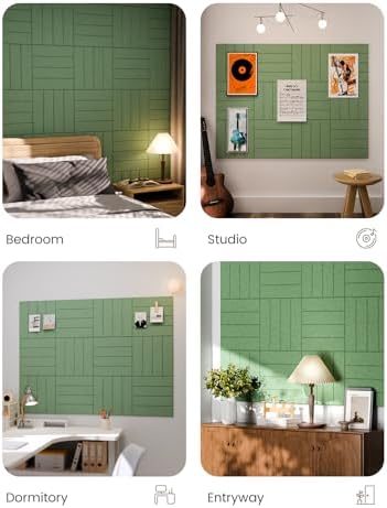 Fluxynara Felt Bulletin Board & Cork Board Alternative 48'' x 36'' - 12 Pack - Image 6