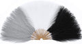 Serwalin 60PCS 17.7" Black White Gray Pampas Grass Decor for Vase Filler by Serwalin