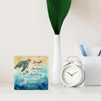 Sea Turtle Decor Summer Decorations for Home Beach Room Decor Summer Decorations Wooden Box Sign for Home Office Farmhouse Table Shelf - Image 3
