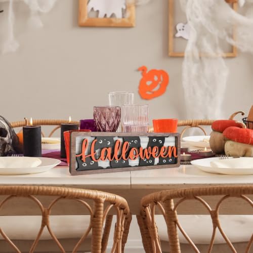 Vintage Halloween Black Cat Decorations for Office Home Table Mantel Shelf - Image 6