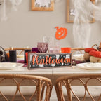 Vintage Halloween Black Cat Decorations for Office Home Table Mantel Shelf - Image 6