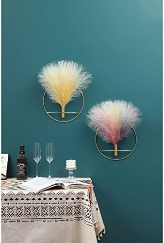 Pretty Jolly Boho Pampas Wall Decor Gold Metal Wall-Mounted Art - Image 5