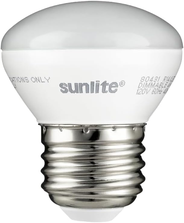 Sunlite LED R14 Mini Flood Light Bulbs, 4 Watts, 250 Lumens, Medium Base - Image 9
