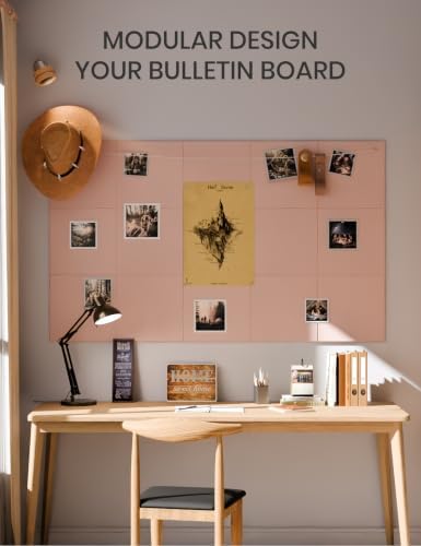 Fluxynara Felt Bulletin Board & Cork Board Alternative 48'' x 36'' - 12 Pack - Image 6
