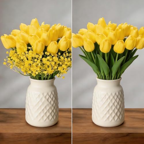 40PCS Tulip Artificial Flowers Babysbreath - Image 2