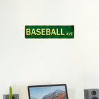 Baseball Decor For Boys Room Baseball Sports Vintage Metal Baseball Ave Tin Signs For Man Cave Boys Only Signs For Kids Room Decor Baseball Ave Theme Party Decorations Poster 4x16 Inch - Image 3