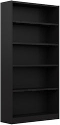 Bush Home Tall 5 Shelf Bookcase, 5 Tier Bookshelf Storage Cabinet by BushBusinessFurniture