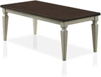 Bowery Hill 3-Piece Coffee Table Set, Antique White and Brown Finish, MDF and - Image 4